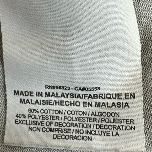 Nike Dri Fit Athletic Cut Crew Neck Tee T Shirt Gray Logo Lightweight Men Medium - Picture 5 of 13